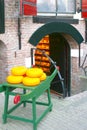 Traditional Dutch cheese shop, Holland Royalty Free Stock Photo