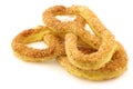 Traditional Dutch cookies called krakeling Royalty Free Stock Photo