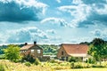 A Traditional Dutch Farm Family House Royalty Free Stock Photo