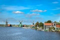 Traditional Dutch landscape. Royalty Free Stock Photo