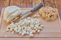 Traditional Dutch pea soup ingredients Royalty Free Stock Photo