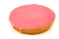 Traditional Dutch pink glazed cake