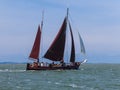 Traditional Dutch sailing ship Royalty Free Stock Photo
