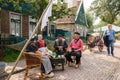 Traditional Dutch village Royalty Free Stock Photo