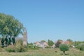 Traditional Dutch village Ooij in Netherlands