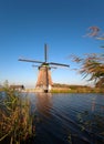 Traditional Dutch windmill Royalty Free Stock Photo