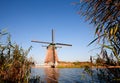 Traditional Dutch windmill Royalty Free Stock Photo