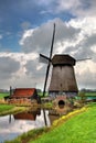 Traditional Dutch Windmill Royalty Free Stock Photo