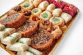Traditional Eastern Iranian and Afghan, Turkish and Arabic sweets for the holiday