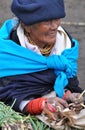 Traditional Ecuadorian Woman