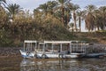 Traditional felluca sailing boat on Nile River Royalty Free Stock Photo