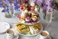 Traditional english afternoon tea