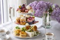 Traditional english afternoon tea Royalty Free Stock Photo