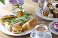 Traditional english afternoon tea Royalty Free Stock Photo