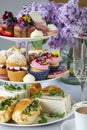 Traditional english afternoon tea Royalty Free Stock Photo