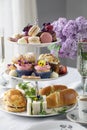 Traditional english afternoon tea Royalty Free Stock Photo