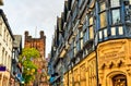 Traditional English houses in Chester, England Royalty Free Stock Photo