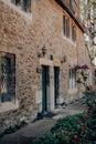 Traditional English cottages in Oxford, UK