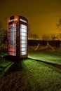 Traditional english phonebox