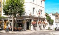 The traditional English pub Champion located on the edge of Hyde Park in leafy Notting Hill in London, United Kingdom. Royalty Free Stock Photo