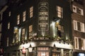 Traditional English Pub in London SOHO district - London UK