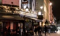 Traditional English Pub The Three Greyhounds in London SOHO district London UK