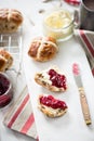 Traditional english scones