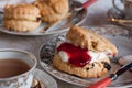 Traditional English Tea and Scones