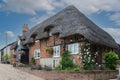 A traditional english thatched cottage