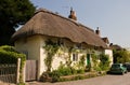 Traditional English thatched cottage Royalty Free Stock Photo