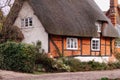 Traditional English Thatched Village Cottage Royalty Free Stock Photo