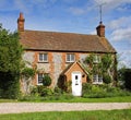 Traditional English Village Cottage Royalty Free Stock Photo