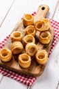 Traditional English Yorkshire pudding Royalty Free Stock Photo