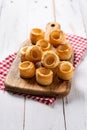 Traditional English Yorkshire pudding Royalty Free Stock Photo