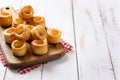 Traditional English Yorkshire pudding Royalty Free Stock Photo