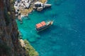 Traditional entertainment at sea. Turkey.