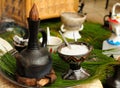 Traditional ethiopian coffee pot Royalty Free Stock Photo