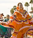 Traditional Ethnic Dancer in Parade