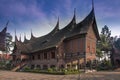 Minangkabau Ethnic House Royalty Free Stock Photo