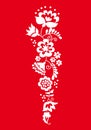 Traditional european ukrainian ornament.