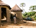Traditional Ewe people village , Tatale region , Togo