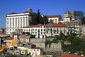 Traditional facades, Colorful architecture in the Old Town of Porto