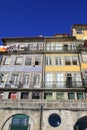 Traditional facades, Colorful architecture in the Old Town of Porto