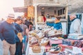 traditional farmers market in Provence