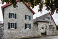 Traditional farmhouse built around central compound, in the historic village centre of Alt Breinig