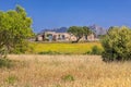 Traditional Farmhouse Near Pollensa, Mallorca. Royalty Free Stock Photo