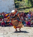 Traditional festival in Bumthang, Bhutan