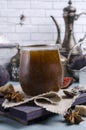 Traditional Fig jam Royalty Free Stock Photo