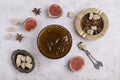 Traditional Fig jam Royalty Free Stock Photo