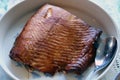 Traditional Finnish Summer Cottage Food: Smoked Salmon
